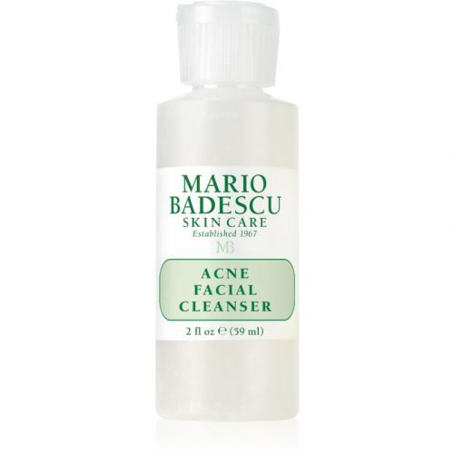 Mario Badescu Acne Facial Cleanser Cleansing Gel For Oily Acne - Prone Skin 59 ml