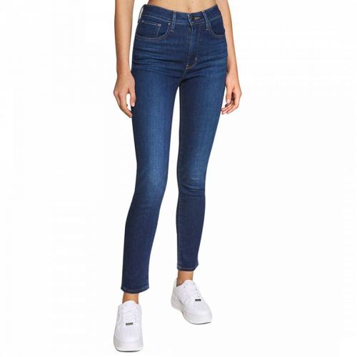 Navy 721™ High Rise Stretch Skinny Jeans