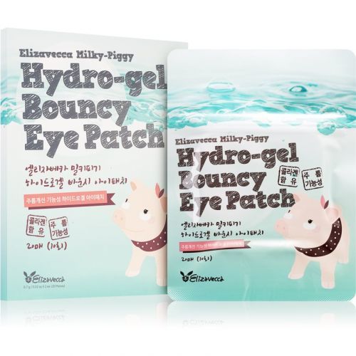 Elizavecca Milky Piggy Hydro-gel Bouncy Eye Patch Regenerating And Moisturizing Mask for Eye Area 20 pc