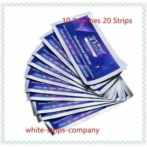 Crest 3D White Whitestrips Professional Whitening Effect 10 pouches