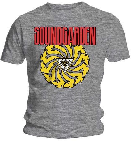 Soundgarden Badmotor Finger Mens Grey T Shirt: L