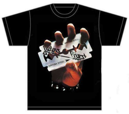 Judas Priest T-Shirt British Steel Black-Graphic S