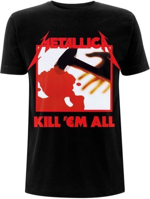 Metallica T-Shirt Kill 'Em All Tracks Black-Red S
