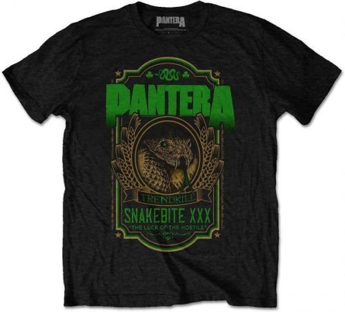 Pantera T-Shirt Snakebite XXX Label Black-Graphic S