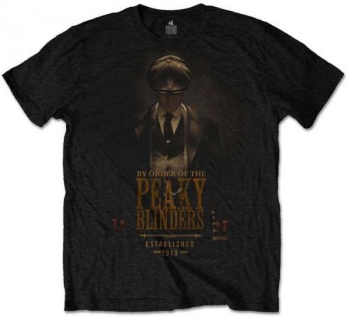 Peaky Blinders T-Shirt Established 1919 Black-Graphic S