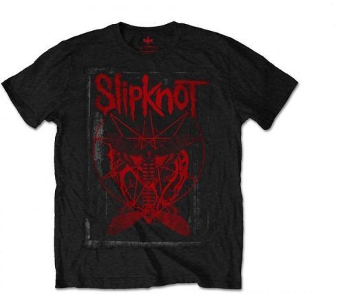Slipknot T-Shirt Dead Effect Black-Graphic-Red XL