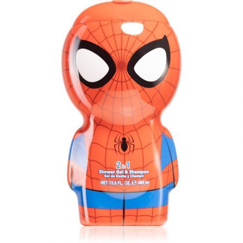 Air Val Spiderman Shower Gel And Shampoo 2 In 1 for Kids 400 ml